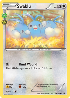 Swablu, Generations #RC23, Pokémon TCG card