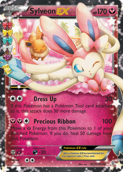 Sylveon-EX, Generations #RC21, Pokémon TCG card