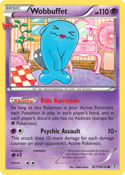Wobbuffet, Generations #RC11, Pokémon TCG card