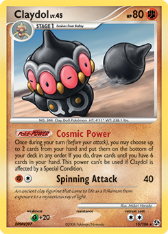 Claydol, Great Encounters #15, Pokémon TCG card