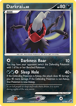 Darkrai, Great Encounters #4, Pokémon TCG card