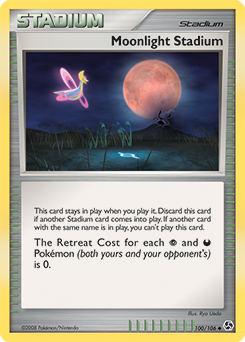 Moonlight Stadium, Great Encounters #100, Pokémon TCG card