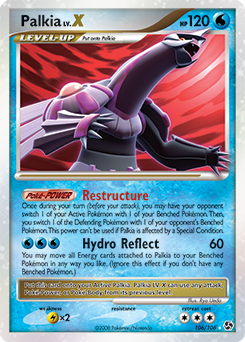 Palkia LV.X, Great Encounters #106, Pokémon TCG card
