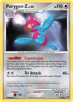 Porygon-Z, Great Encounters #6, Pokémon TCG card