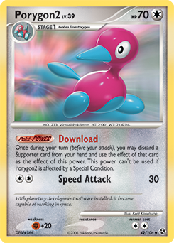 Porygon2, Great Encounters #49, Pokémon TCG card