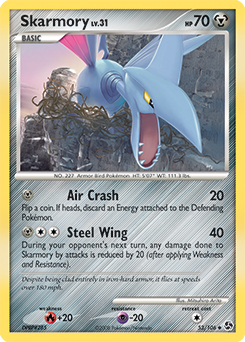 Skarmory, Great Encounters #53, Pokémon TCG card