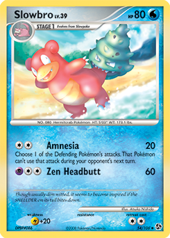 Slowbro, Great Encounters #54, Pokémon TCG card
