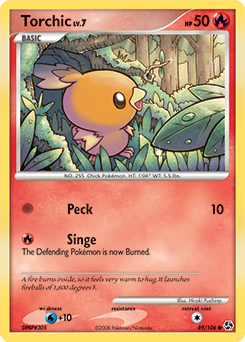 Torchic, Great Encounters #89, Pokémon TCG card