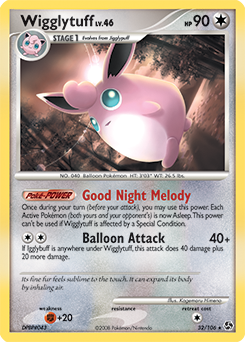Wigglytuff, Great Encounters #32, Pokémon TCG card