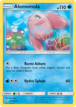 Alomomola, Guardians Rising #36, Pokémon TCG card