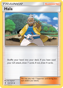 Hala, Guardians Rising #126, Pokémon TCG card