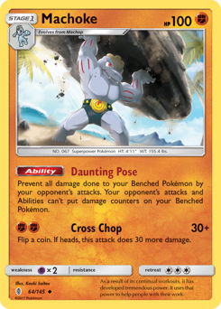 Machoke, Guardians Rising #64, Pokémon TCG card