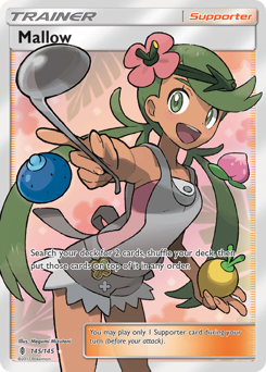 Mallow, Guardians Rising #145, Pokémon TCG card