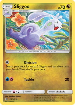 Sliggoo, Guardians Rising #95, Pokémon TCG card