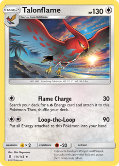 Talonflame, Guardians Rising #111, Pokémon TCG card