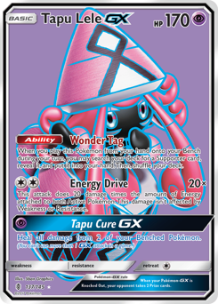 Tapu Lele-GX, Guardians Rising #137, Pokémon TCG card