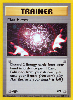 Max Revive, Gym Challenge #117, Pokémon TCG card