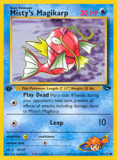Misty's Magikarp, Gym Challenge #88, Pokémon TCG card