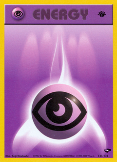 Psychic Energy, Gym Challenge #131, Pokémon TCG card