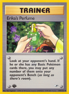 Erika's Perfume, Gym Heroes #110, Pokémon TCG card