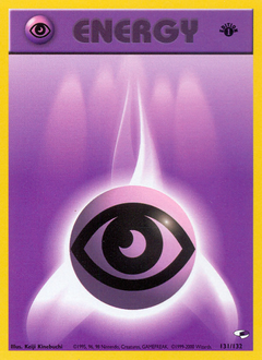 Psychic Energy, Gym Heroes #131, Pokémon TCG card