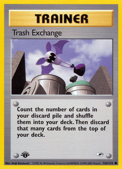 Trash Exchange, Gym Heroes #126, Pokémon TCG card