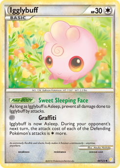 Igglybuff, HeartGold & SoulSilver #44, Pokémon TCG card