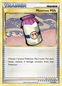 Moomoo Milk, HeartGold & SoulSilver #94, Pokémon TCG card