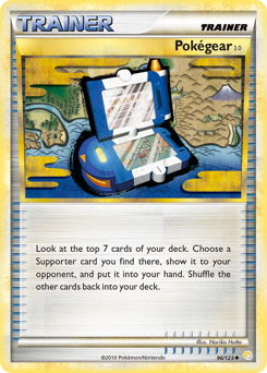 Pokégear 3.0, HeartGold & SoulSilver #96, Pokémon TCG card