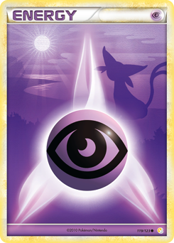 Psychic Energy, HeartGold & SoulSilver #119, Pokémon TCG card