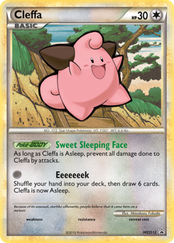 Cleffa, HGSS Black Star Promos #HGSS12, Pokémon TCG card