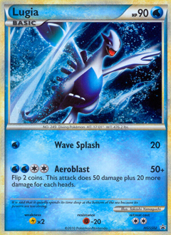 Lugia, HGSS Black Star Promos #HGSS02, Pokémon TCG card