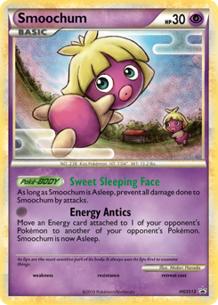 Smoochum, HGSS Black Star Promos #HGSS13, Pokémon TCG card