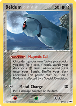 Beldum, Hidden Legends #29, Pokémon TCG card