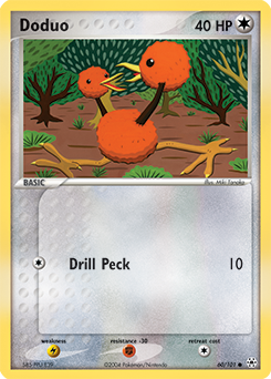 Doduo, Hidden Legends #60, Pokémon TCG card