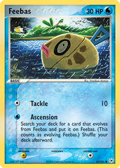 Feebas, Hidden Legends #61, Pokémon TCG card