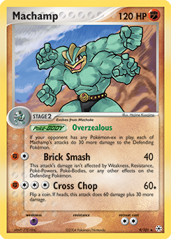 Machamp, Hidden Legends #9, Pokémon TCG card