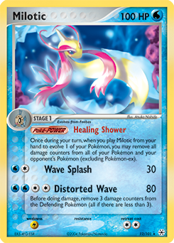 Milotic, Hidden Legends #12, Pokémon TCG card