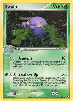 Swalot, Hidden Legends #50, Pokémon TCG card