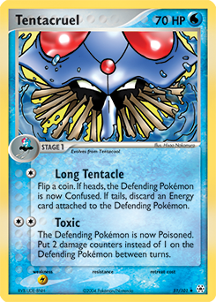 Tentacruel, Hidden Legends #51, Pokémon TCG card