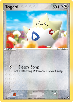 Togepi, Hidden Legends #78, Pokémon TCG card