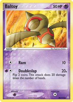 Baltoy, Holon Phantoms #59, Pokémon TCG card