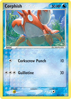 Corphish, Holon Phantoms #62, Pokémon TCG card