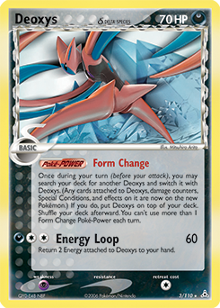 Deoxys δ, Holon Phantoms #3, Pokémon TCG card