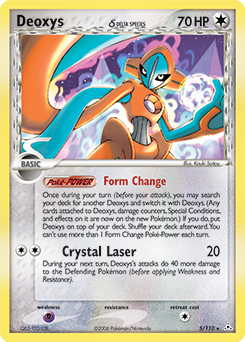 Deoxys δ, Holon Phantoms #5, Pokémon TCG card