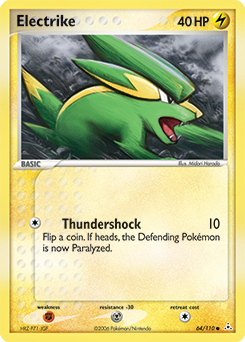 Electrike, Holon Phantoms #64, Pokémon TCG card