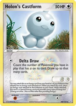 Holon's Castform, Holon Phantoms #44, Pokémon TCG card