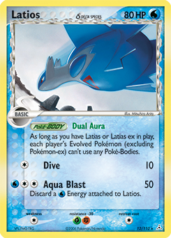 Latios δ, Holon Phantoms #12, Pokémon TCG card