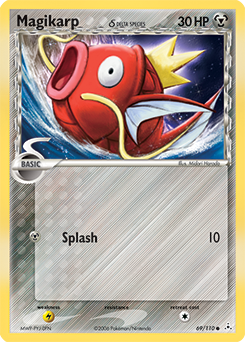 Magikarp δ, Holon Phantoms #69, Pokémon TCG card