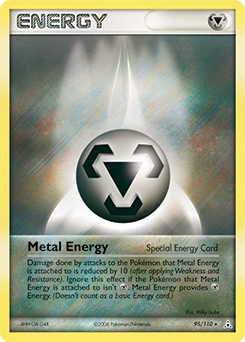 Metal Energy, Holon Phantoms #95, Pokémon TCG card